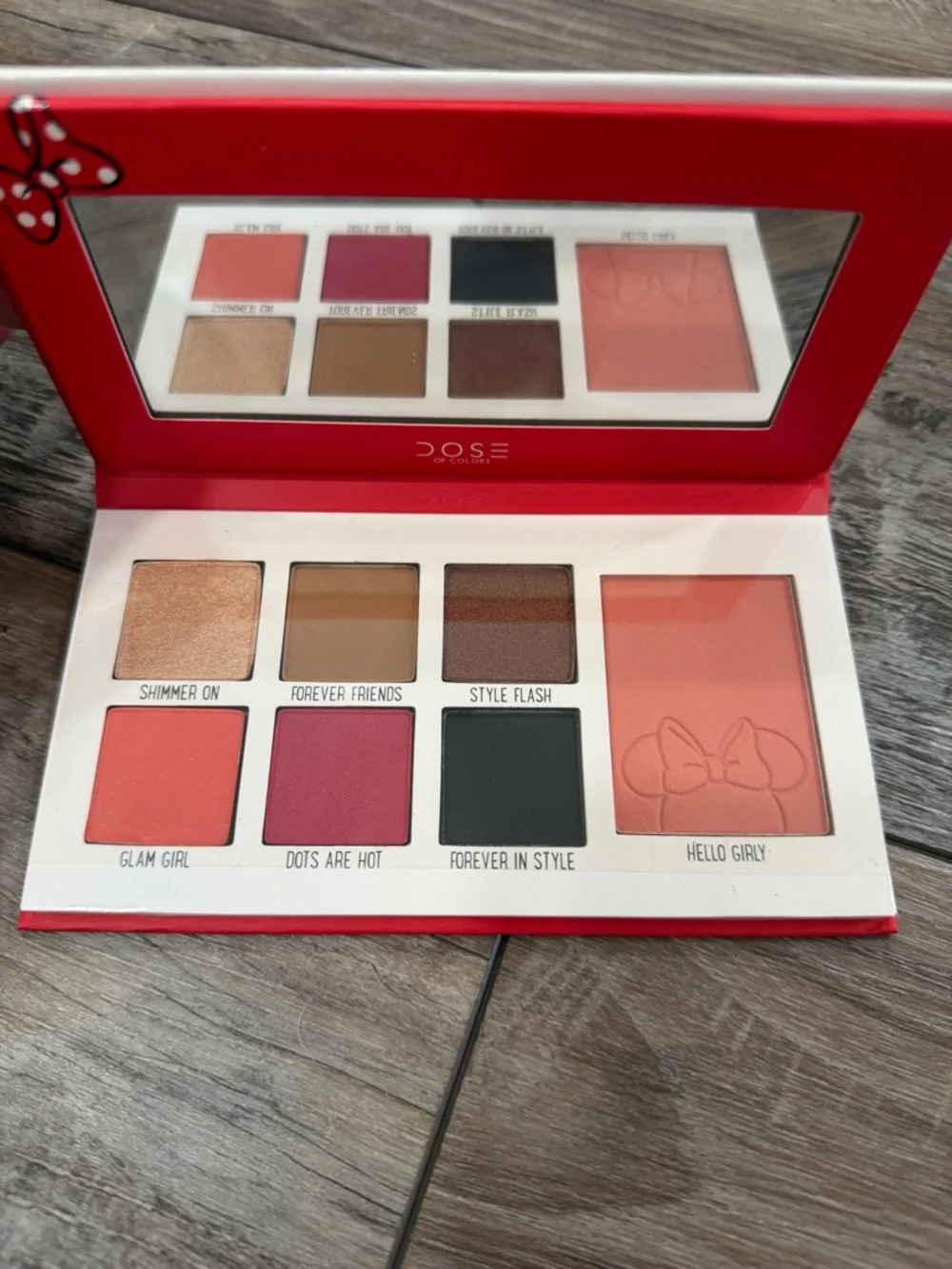 NEW! Dose Of Colors x Disney Minnie Eyeshadow Palette